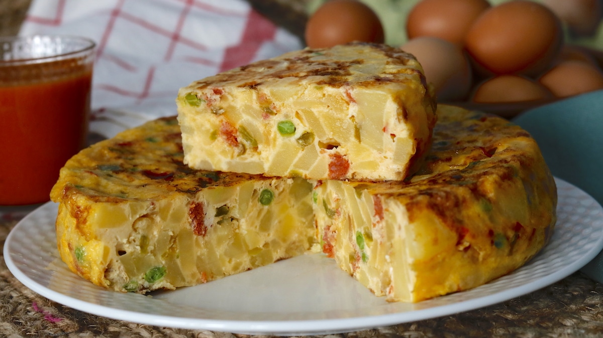 Imagen de Tortilla campesina con guarnición